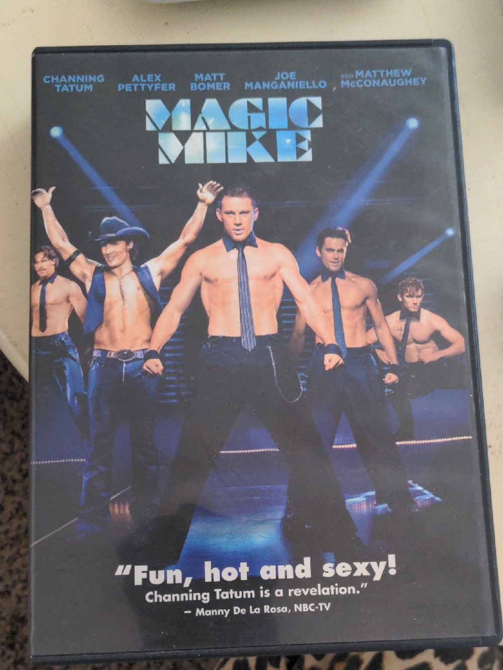 Magic Mike Film Movie DVD Cinema Channing Tatum Hot Headline In All Male Revue